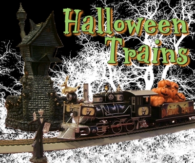 Halloween Trains and Towns
